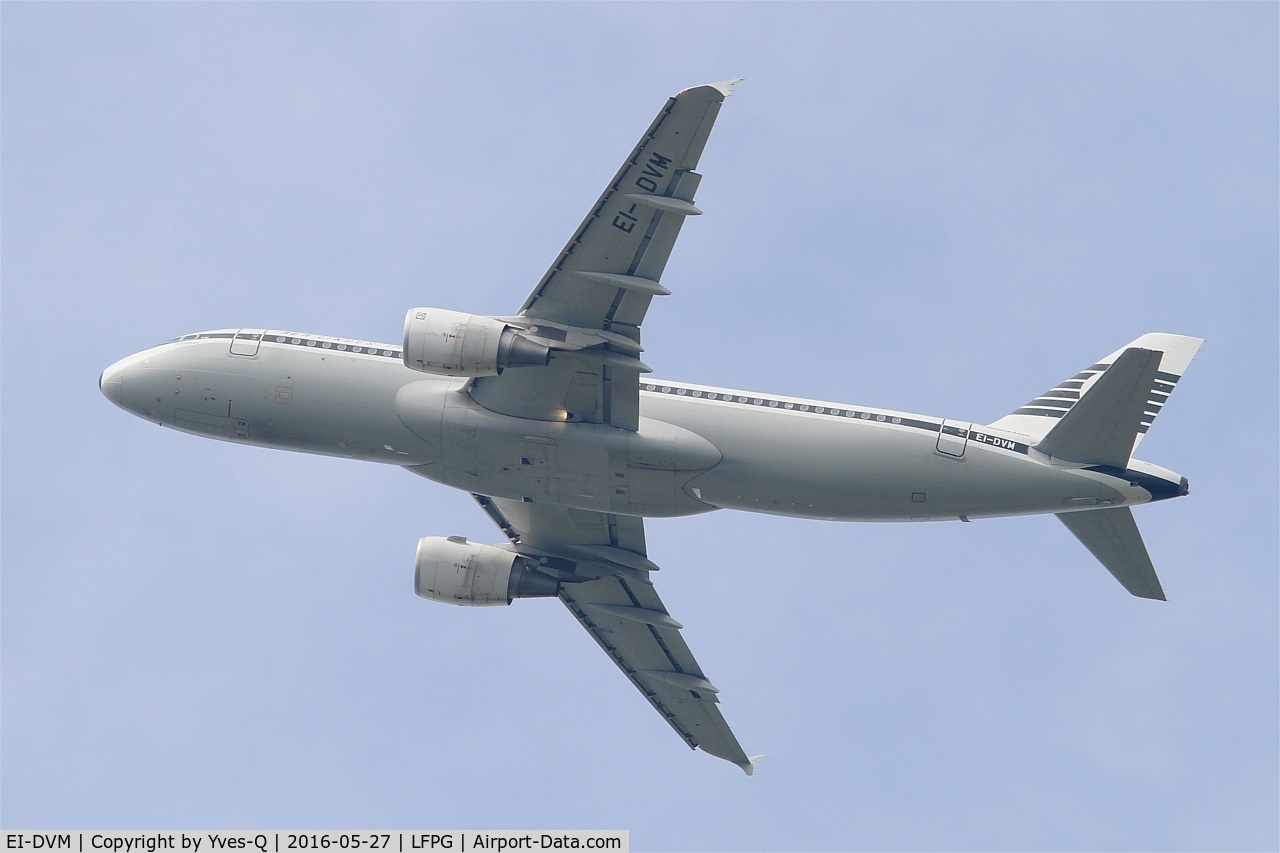 EI-DVM, 2011 Airbus A320-214 C/N 4634, Airbus A320-214, Take off rwy 27L, Roissy Charles De Gaulle airport (LFPG-CDG)