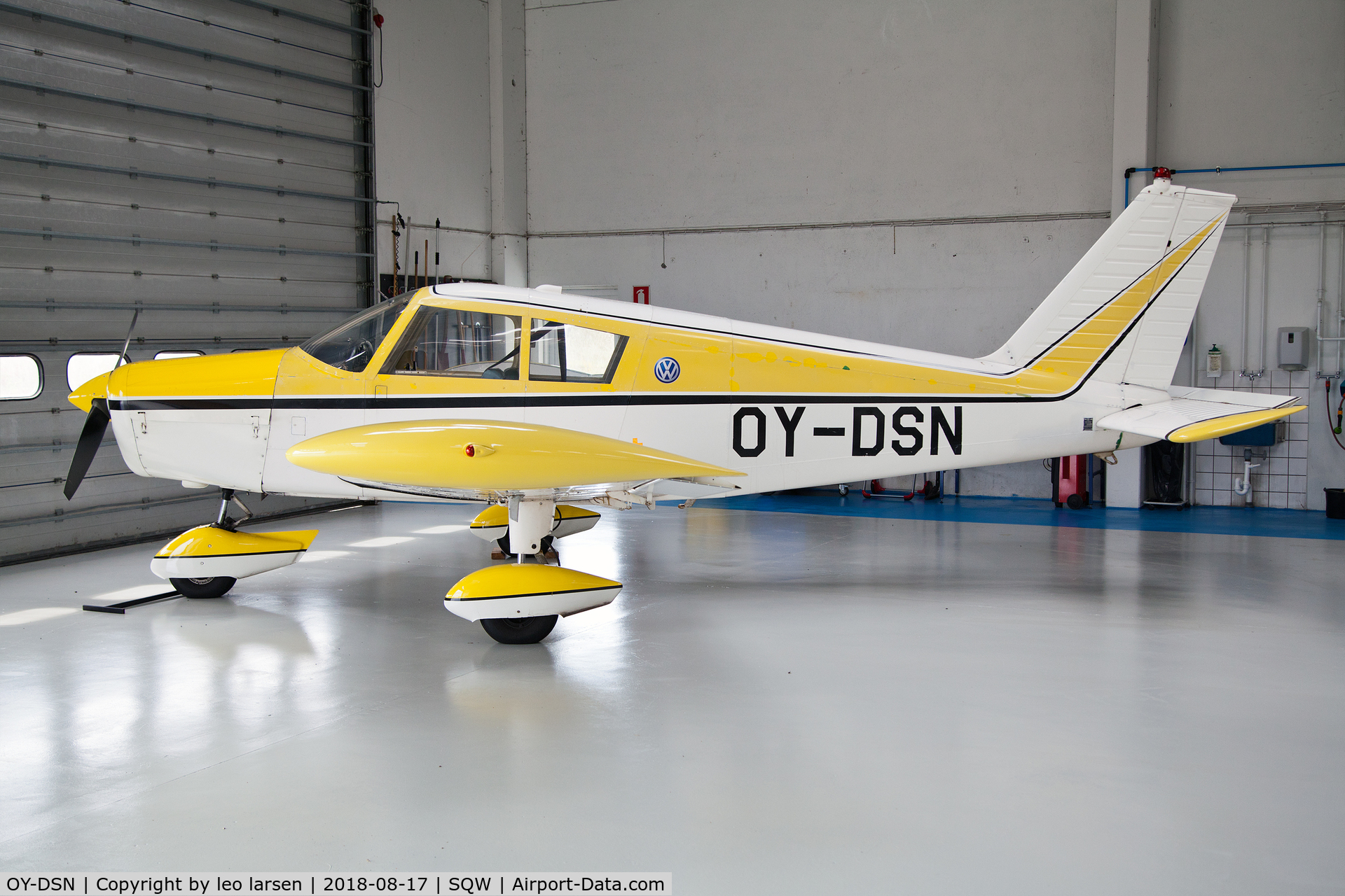 OY-DSN, 1967 Piper PA-28-140 Cherokee Cruiser C/N 28-23283, Skive 17.8.2018