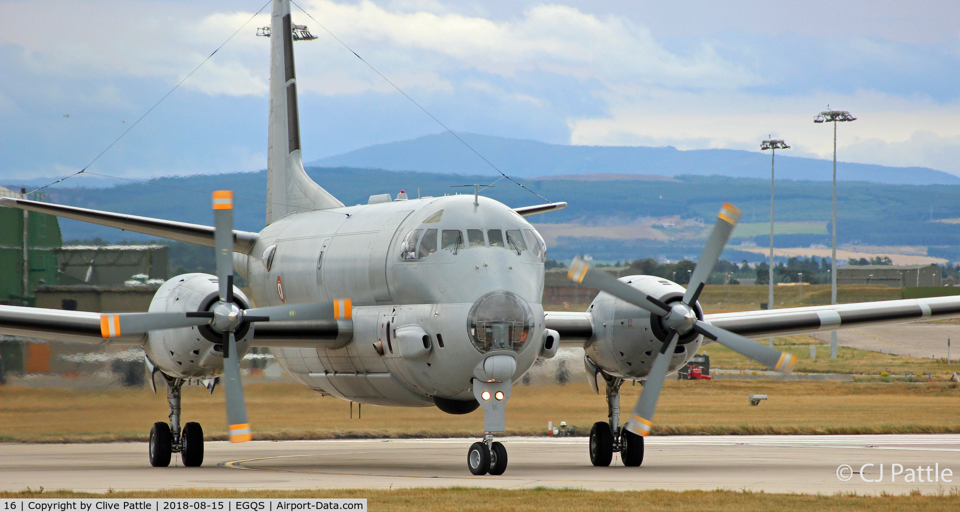 16, Dassault ATL-2 Atlantique 2 C/N 16, In action at RAF Lossiemouth EGQS