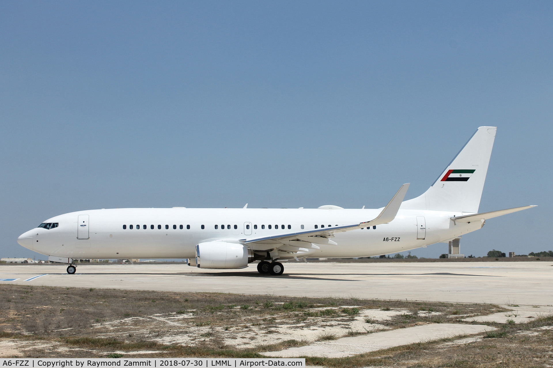 A6-FZZ, 2015 Boeing 737-8KN C/N 40277, B737-800 A6-FZZ Dubai Air Wing