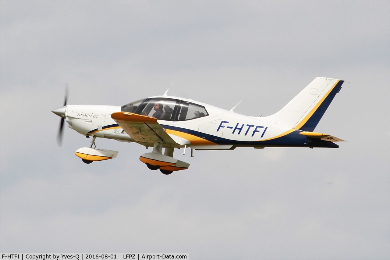 F-HTFI, 2000 Socata TB-200 GT C/N 2017, Socata TB-200 Tobago, Take off rwy 29L, Saint-Cyr-l'École Airfield (LFPZ-XZB)