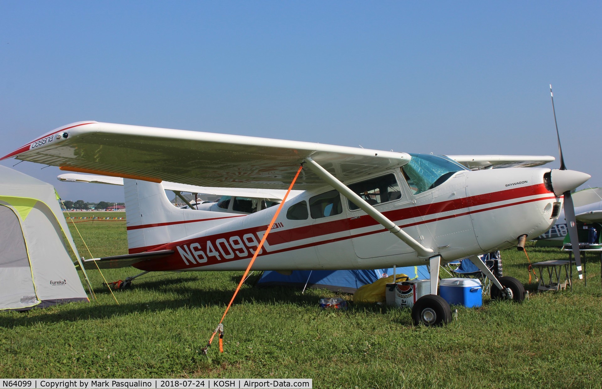 N64099, 1977 Cessna 180K Skywagon C/N 18052870, Cessna 180K
