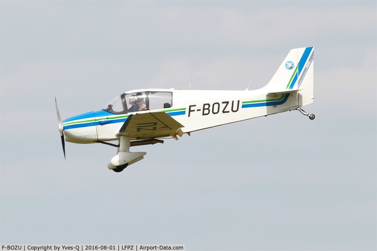 F-BOZU, CEA Jodel DR-221 Dauphin C/N 76, CEA Jodel DR-221 Dauphin, on final rwy 29L, Saint-Cyr-l'École Airfield (LFPZ-XZB)