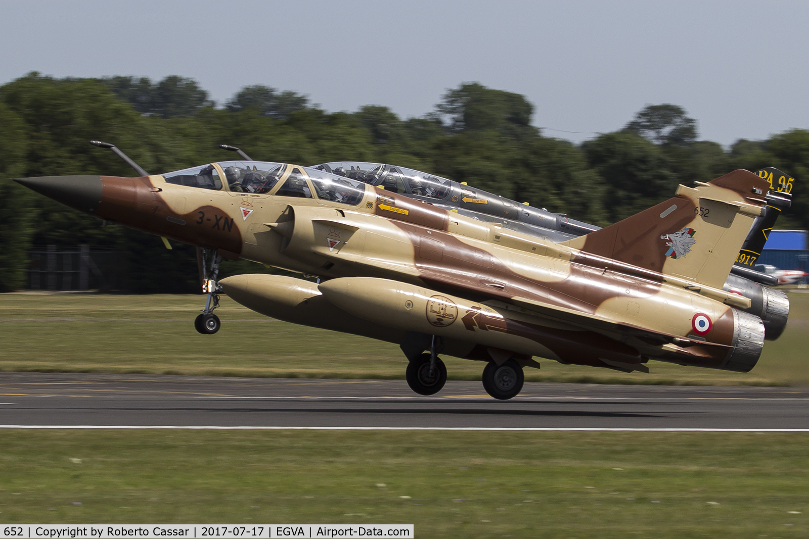 652, Dassault Mirage 2000D C/N 507, RIAT 2017