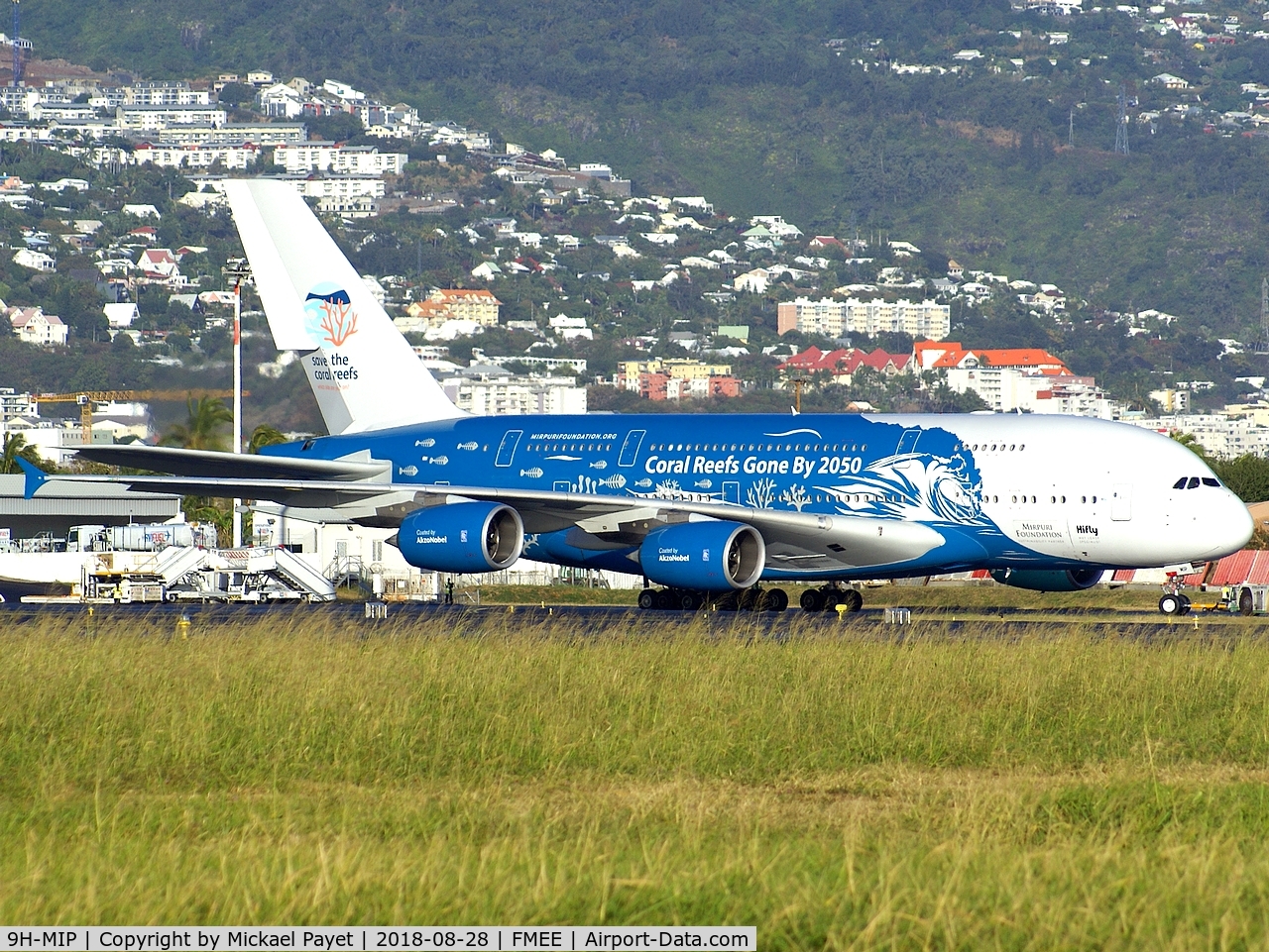 9H-MIP, 2006 Airbus A380-841 C/N 006, Flying for Air Austral