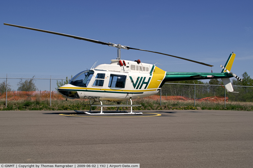 C-GNMT, 1977 Bell 206B JetRanger III C/N 2295, Vancouver Island Helicopter Bell 206B JetRanger