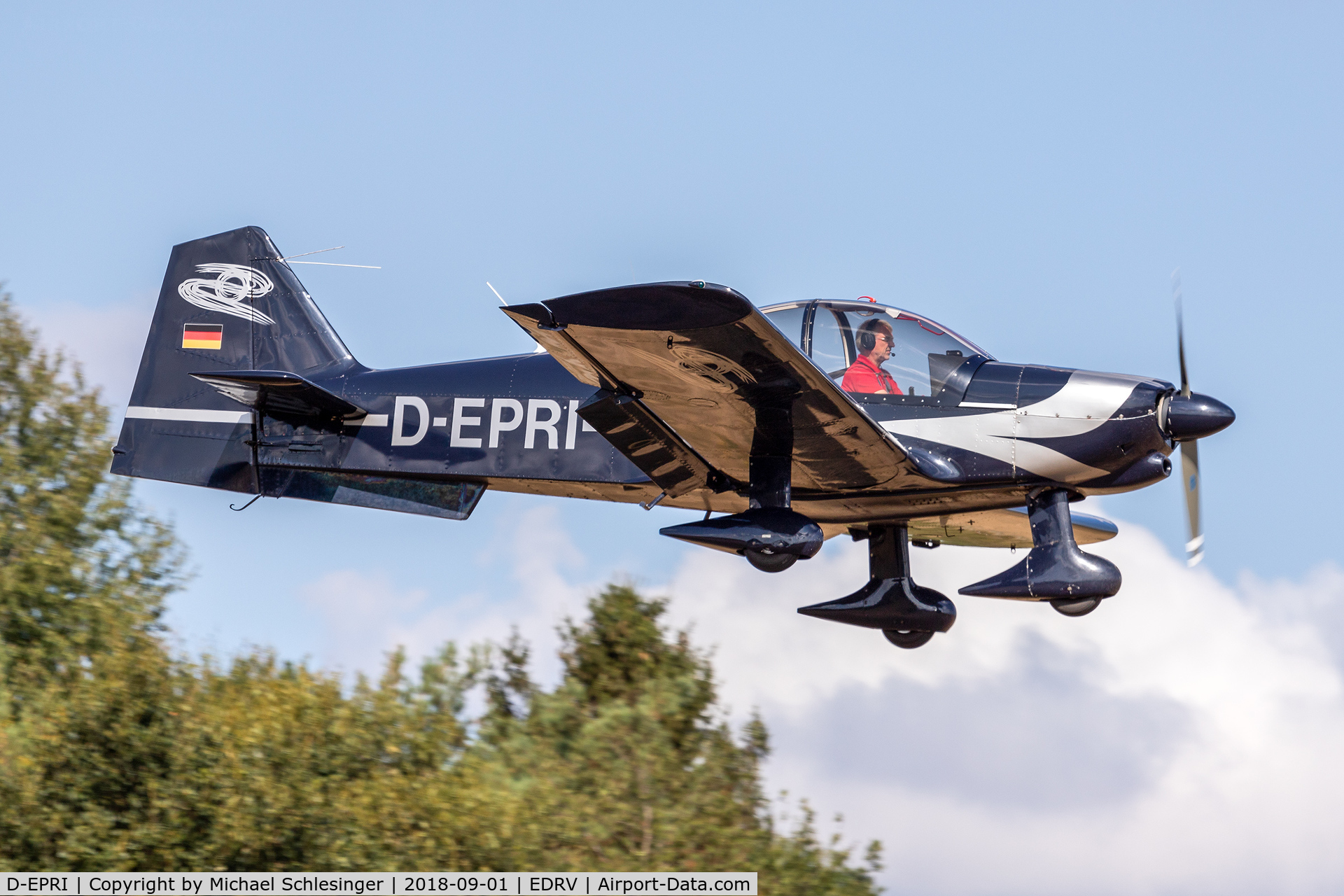 D-EPRI, Robin R-2160 Alpha Sport C/N 131, D-EPRI - Robin R.2160 Alpha Sport @ Airfield EDRV - Wershofen/Eifel