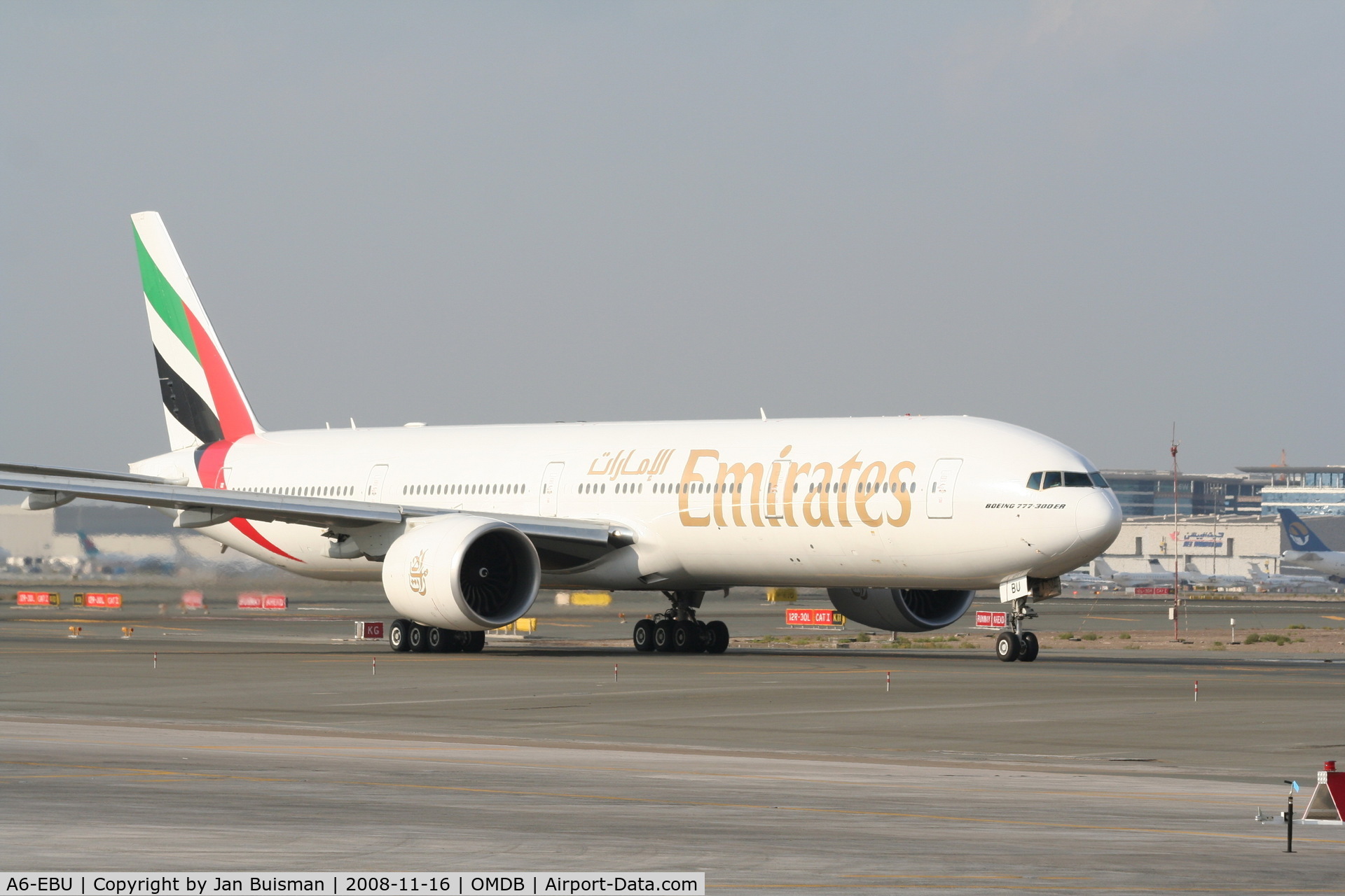 A6-EBU, 2006 Boeing 777-31H/ER C/N 34484, Emirates