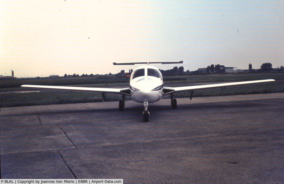 F-BLKL, Morane-Saulnier MS-760C Paris III C/N 01, Brussels scan/slide