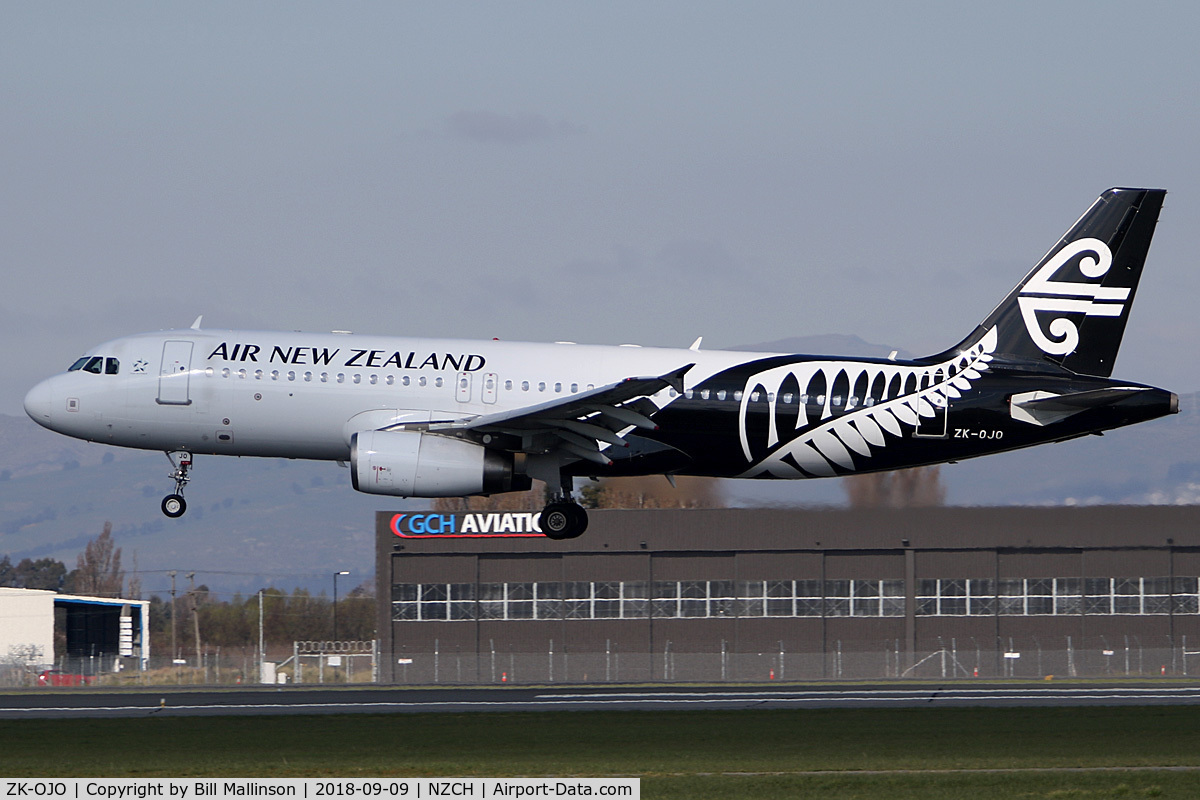 ZK-OJO, 2006 Airbus A320-232 C/N 2663, NZ878 FROM OOL