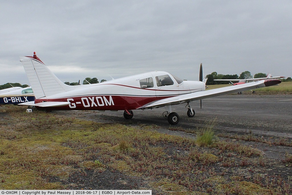 G-OXOM, 1989 Piper PA-28-161 Cadet C/N 28-41285, Project Propeller Day. Ex:-G-BRSG,N92011.