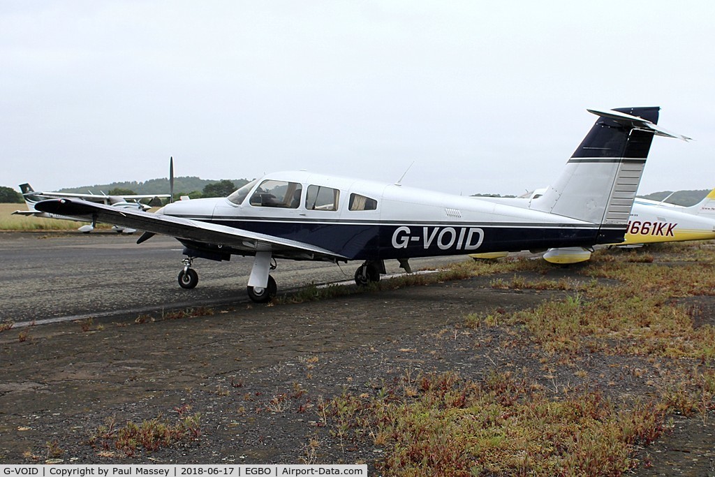 G-VOID, 1981 Piper PA-28RT-201 Arrow IV C/N 28R-8118049, Project Propeller Day. Ex:-ZS-KTM, N83232.