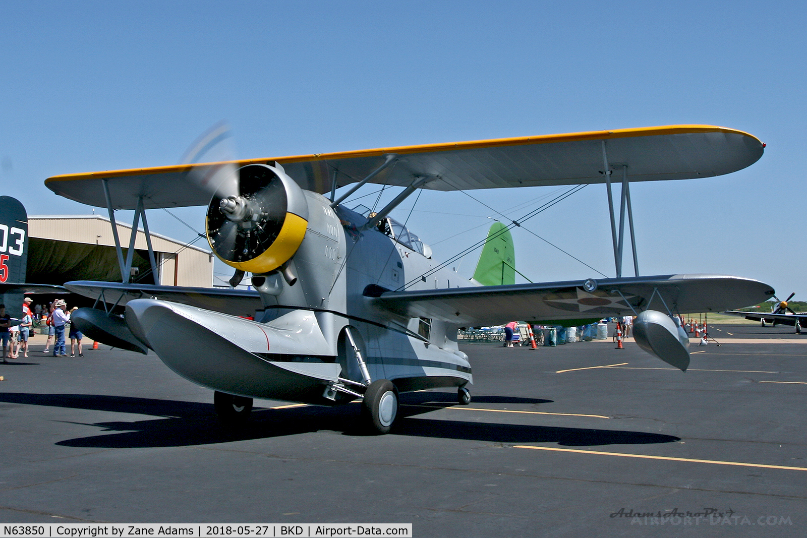 N63850, 1939 Grumman J2F-4 C/N 1649, At the 2018 Breckenridge Airshow