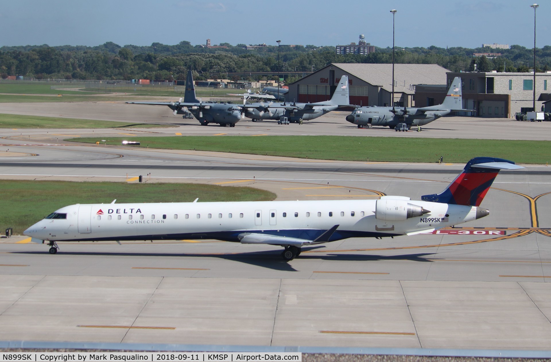 N899SK, 2007 Bombardier CRJ-900ER (CL-600-2D24) C/N 15112, CL-600-2D24