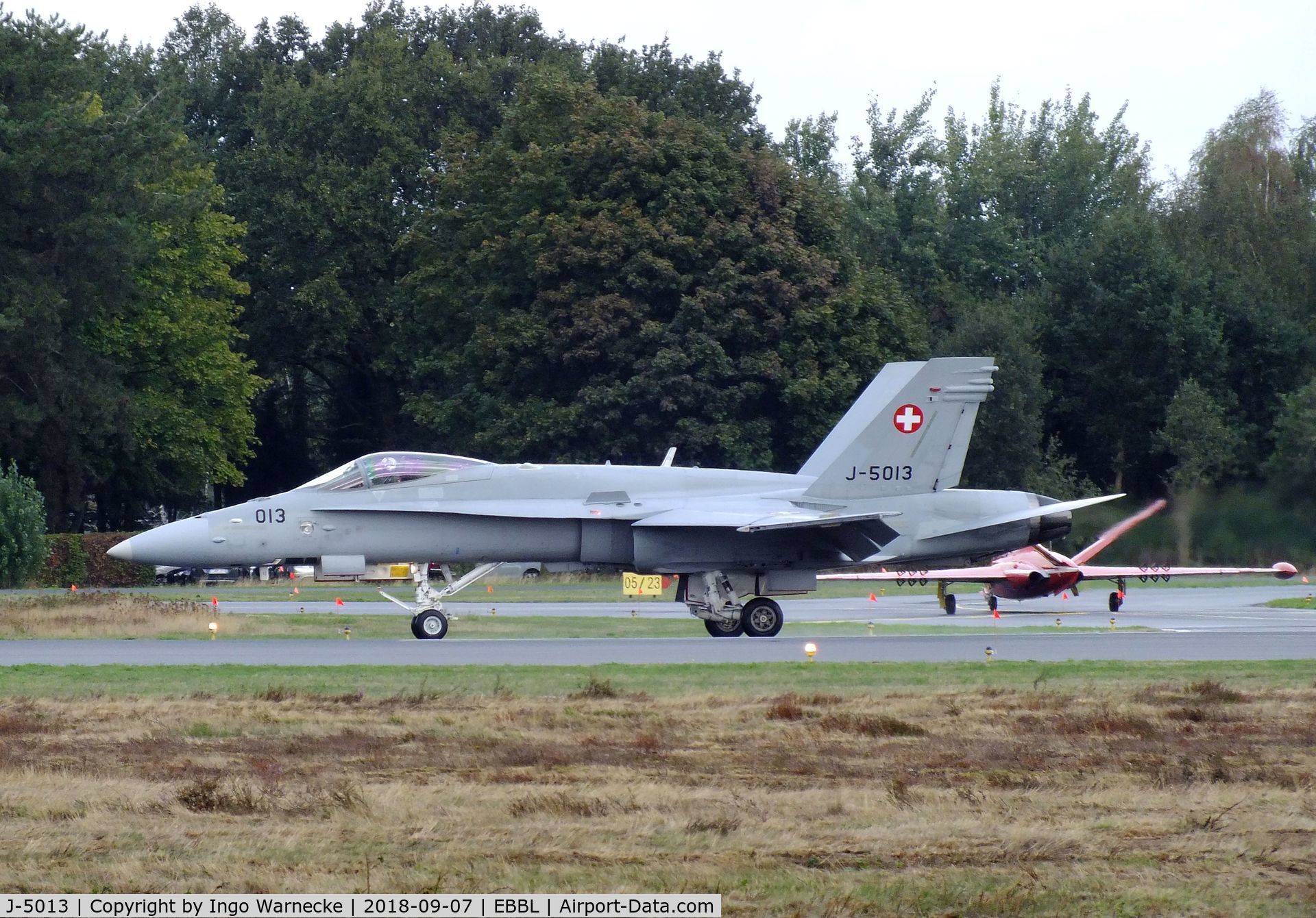 J-5013, McDonnell Douglas F/A-18C Hornet C/N 1357/SFC013, McDonnell Douglas F/A-18C Hornet of the Swiss AF at the 2018 BAFD spotters day, Kleine Brogel airbase