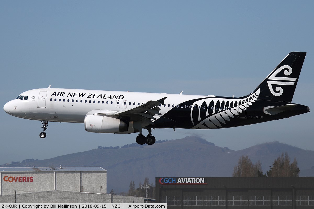 ZK-OJR, 2011 Airbus A320-232 C/N 4884, NZ646 from ZQN