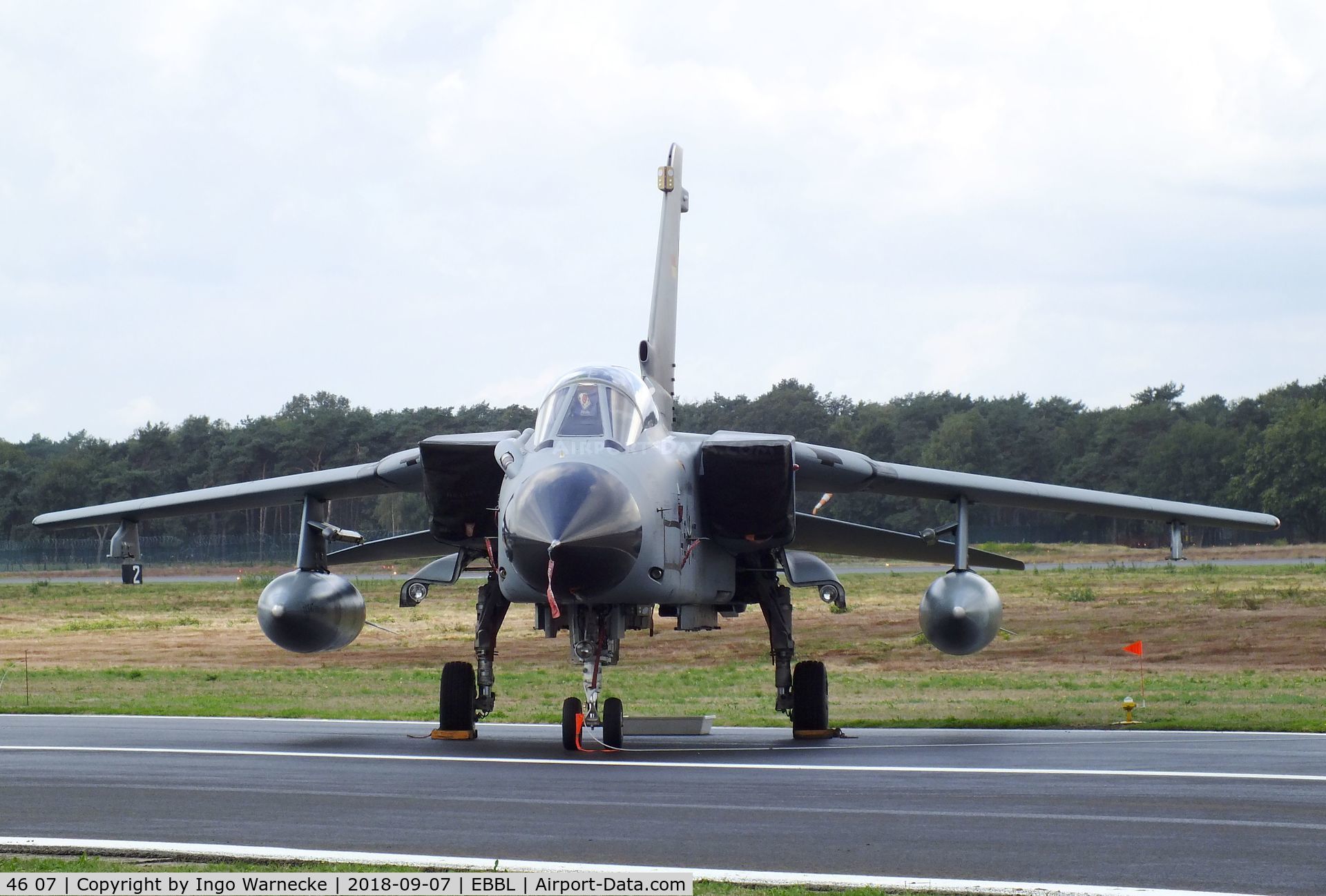 46 07, Panavia Tornado IDS(T) C/N 759/GT065/4307, Panavia Tornado IDS of the Luftwaffe (German Air Force) at the 2018 BAFD spotters day, Kleine Brogel airbase