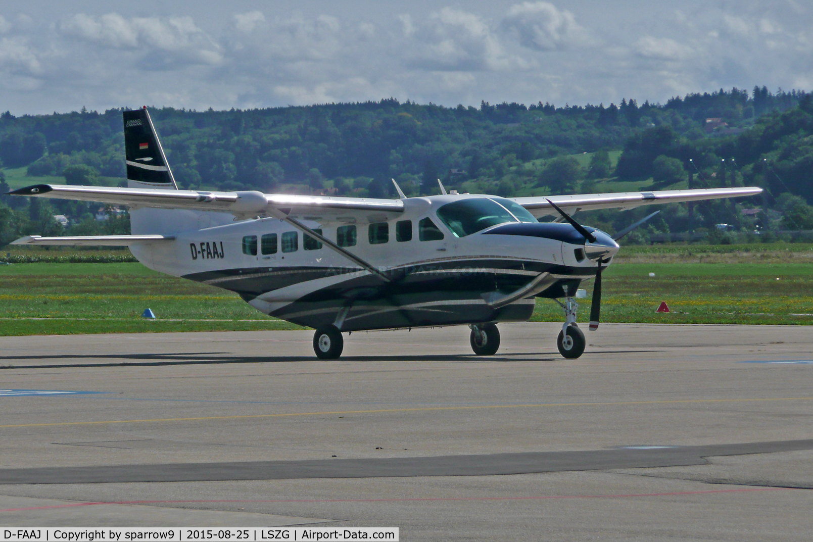 D-FAAJ, 2008 Cessna 208B Grand Caravan C/N 208B2003, At Grenchen