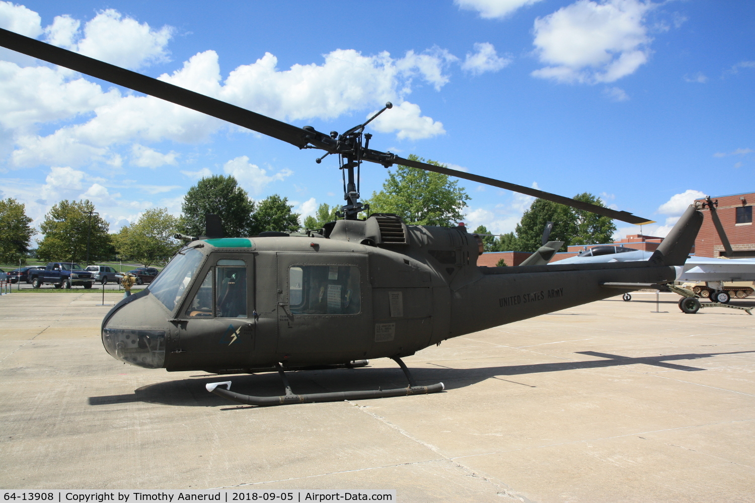 64-13908, 1964 Bell UH-1B-BF C/N 1032, 1964 Bell UH-1B-BF, c/n: 64-13908