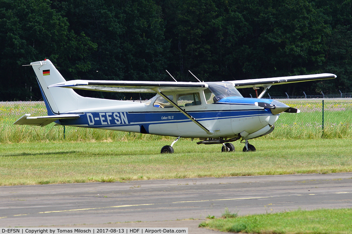 D-EFSN, Cessna 172RG Cutlass RG C/N 172RG1026, Seen at airport Heringsdorf (HDF/EDAH), Germany