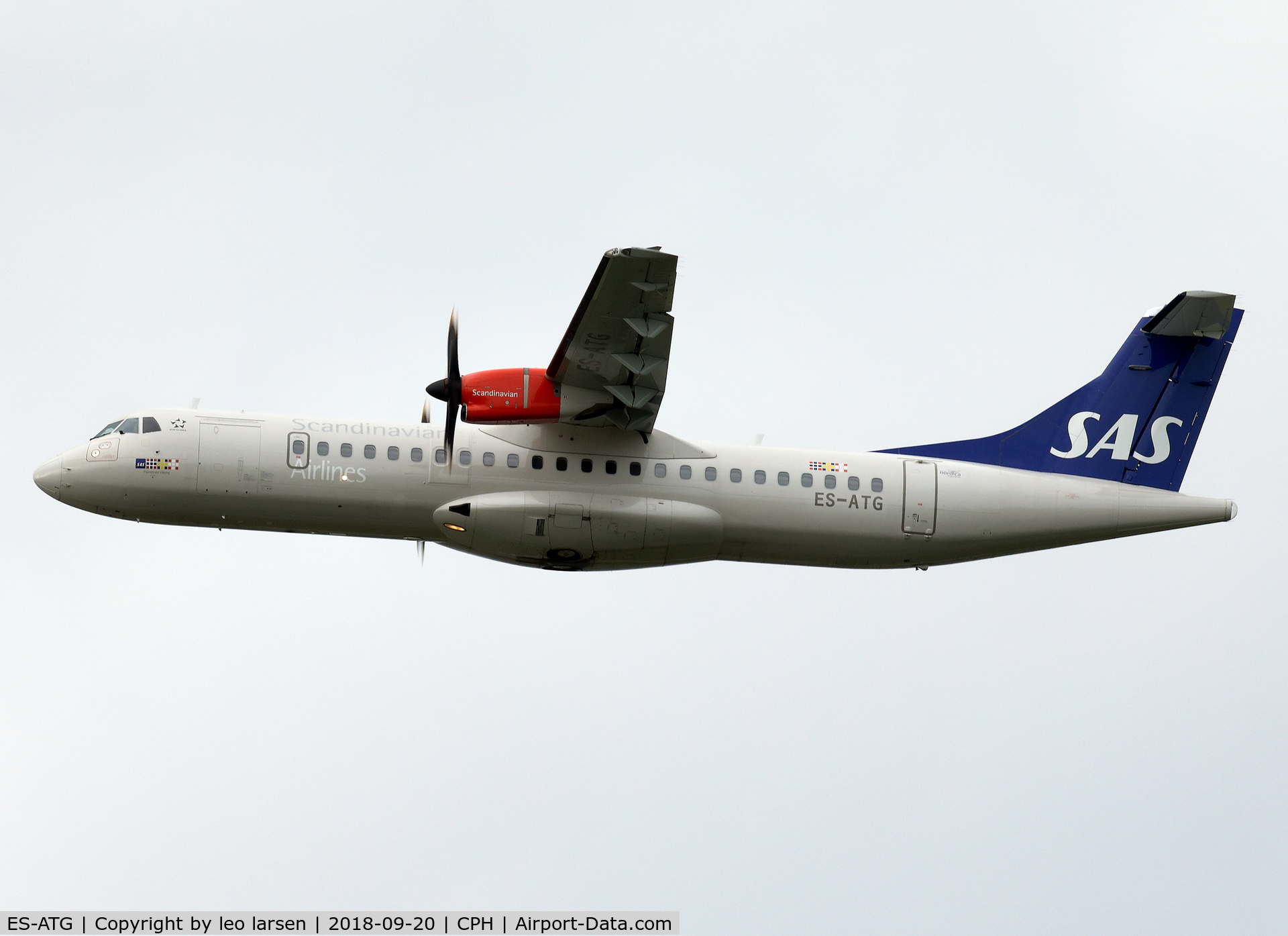 ES-ATG, 2013 ATR 72-600 (72-212A) C/N 1121, Copenhagen 20.9.2018