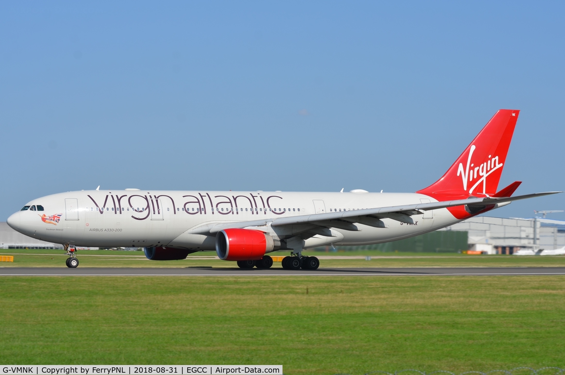 G-VMNK, 2001 Airbus A330-223 C/N 403, Former Air Berlin D-ALPA now operating for Virgin.
