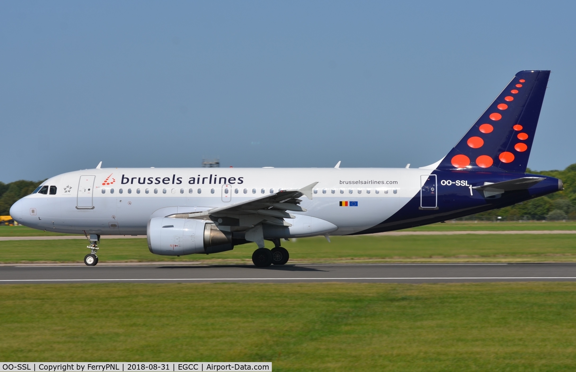 OO-SSL, 2002 Airbus A319-111 C/N 1803, Brussels A319