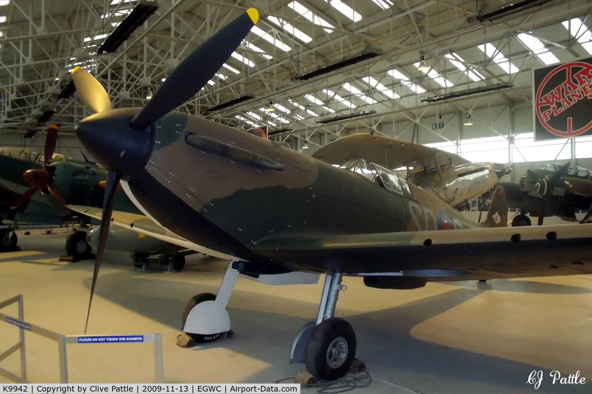 K9942, 1939 Supermarine Spitfire Mk IA C/N 6S/30225, Preserved at the RAF Museum, Cosford