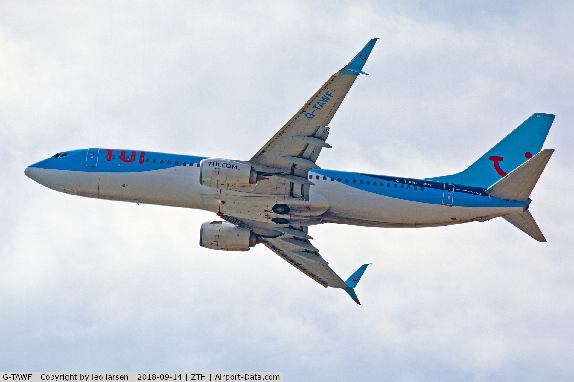 G-TAWF, 2012 Boeing 737-8K5 C/N 37244, Zakynthos 14.9.2018