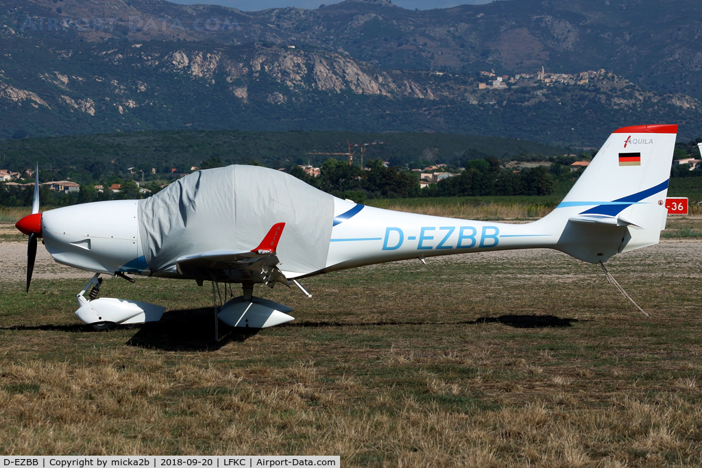 D-EZBB, 2007 Aquila A210 (AT01) C/N AT01-160, Parked