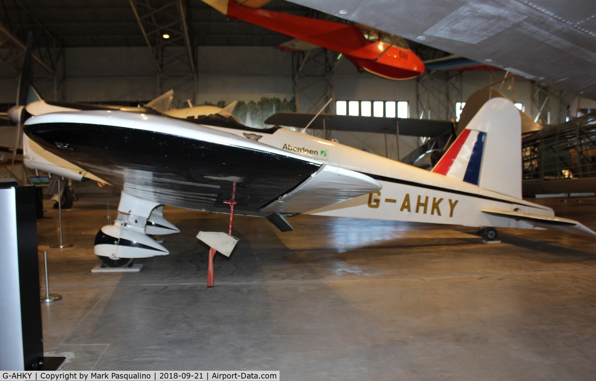 G-AHKY, 1940 Miles M18 Series 2 C/N 4426, Miles M18 Series 2 at the National Museum of Flight