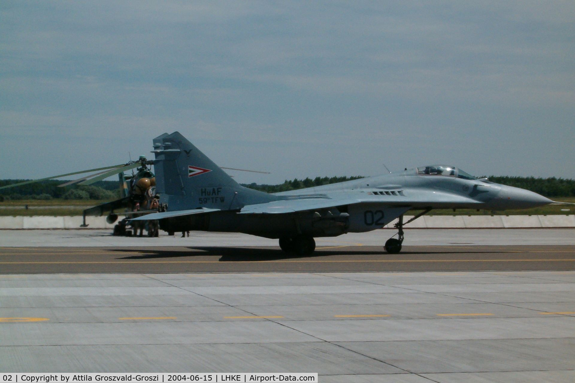 02, Mikoyan-Gurevich MiG-29B C/N 2960535117/4505, LHKE - Kecskemét Air Base, Hungary