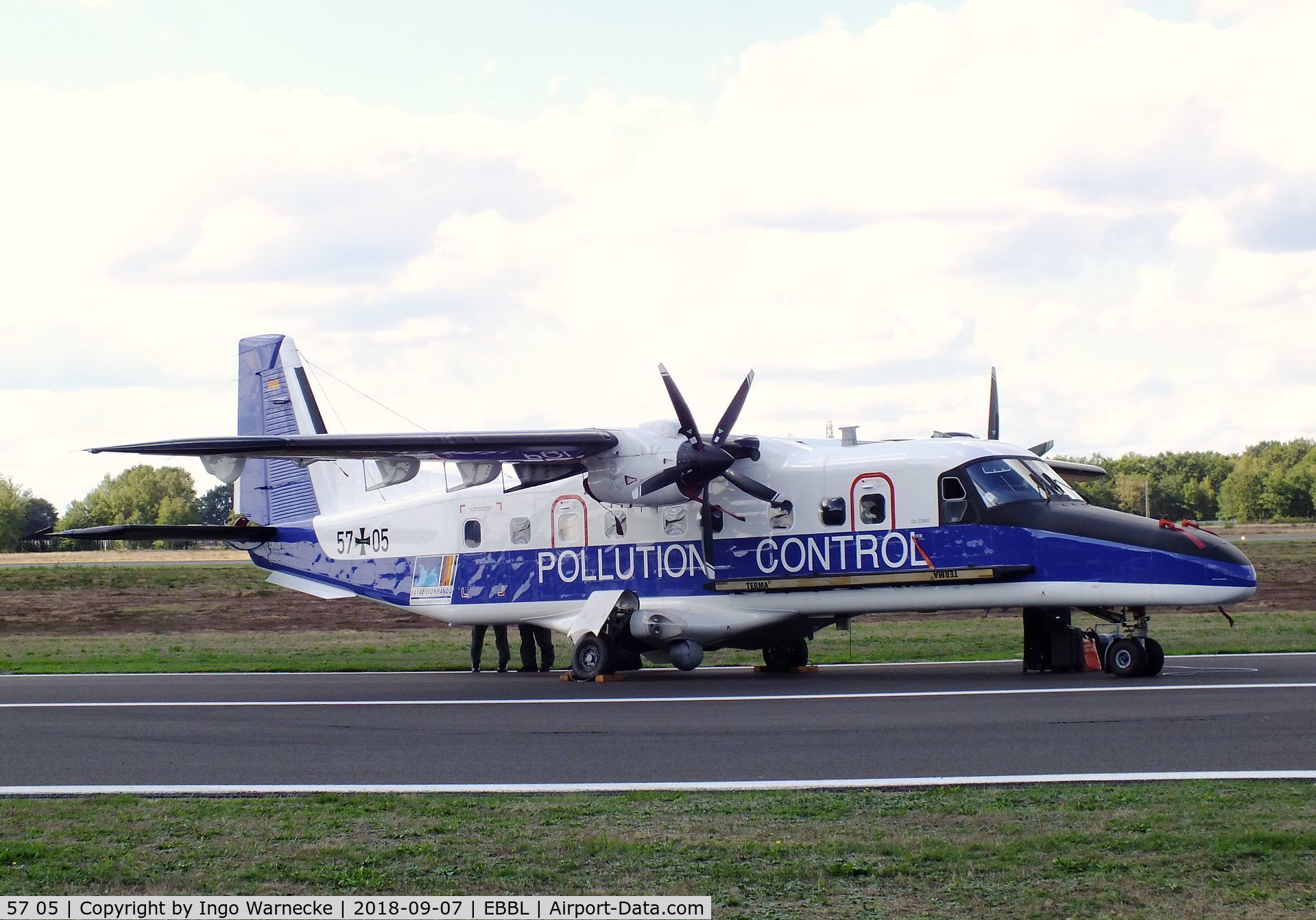 57 05, 2011 Dornier (RUAG) Do.228-212NG C/N 8302, Dornier (RUAG) Do 228NG of the German Navy Pollution Control at the 2018 BAFD spotters day, Kleine Brogel airbase