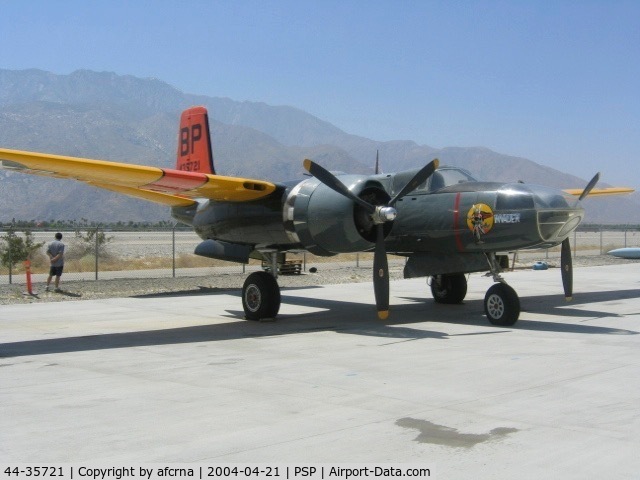 44-35721, 1944 Douglas B-26C Invader C/N 29000, PALM SPRINGS AIR MUSEUM