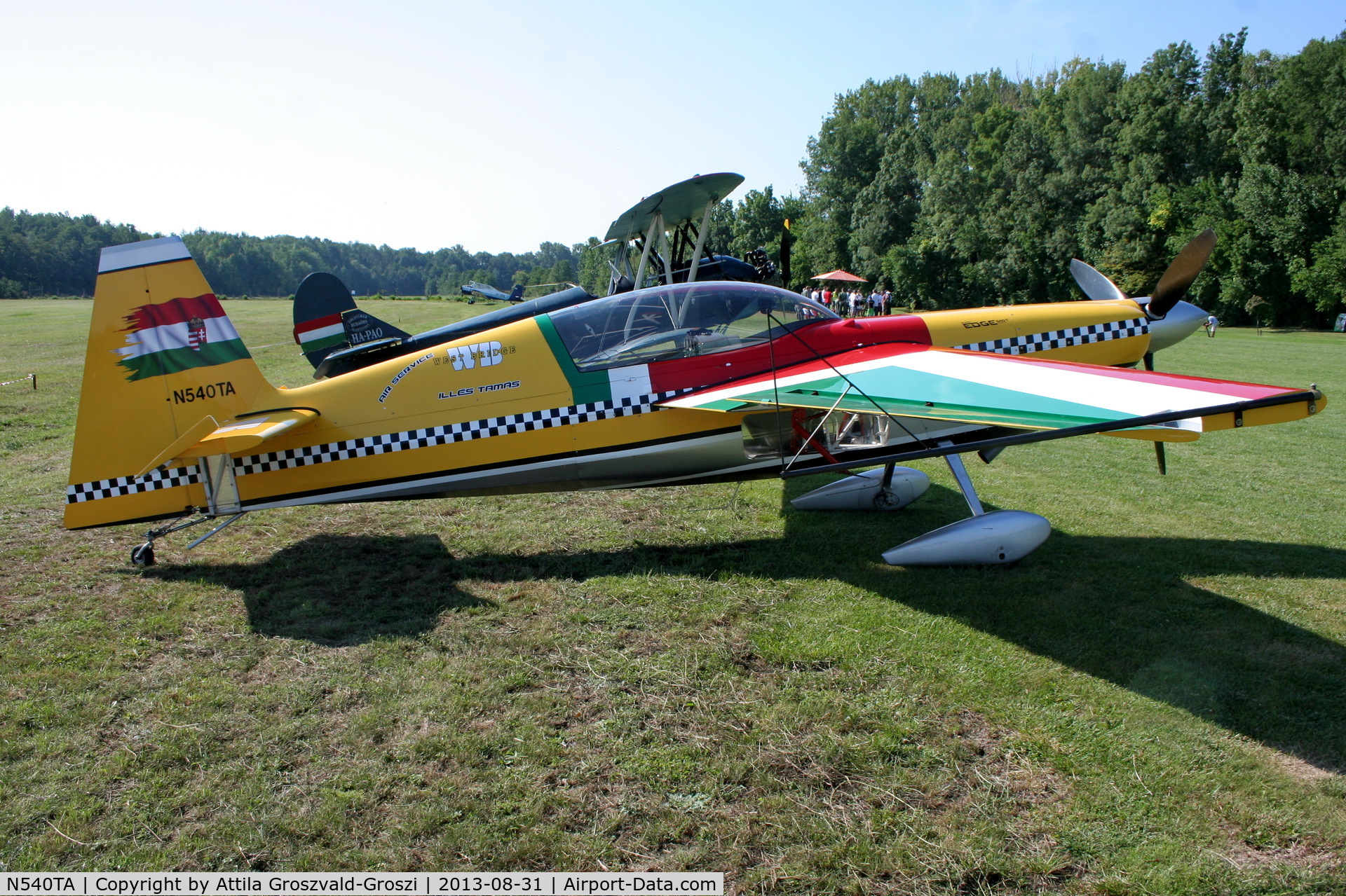 N540TA, 2003 Zivko Edge 540-T C/N 2017, II. Cirrus-Hertelendy Aviator's Weekend , Hertelendy Castle Airfield Hungary