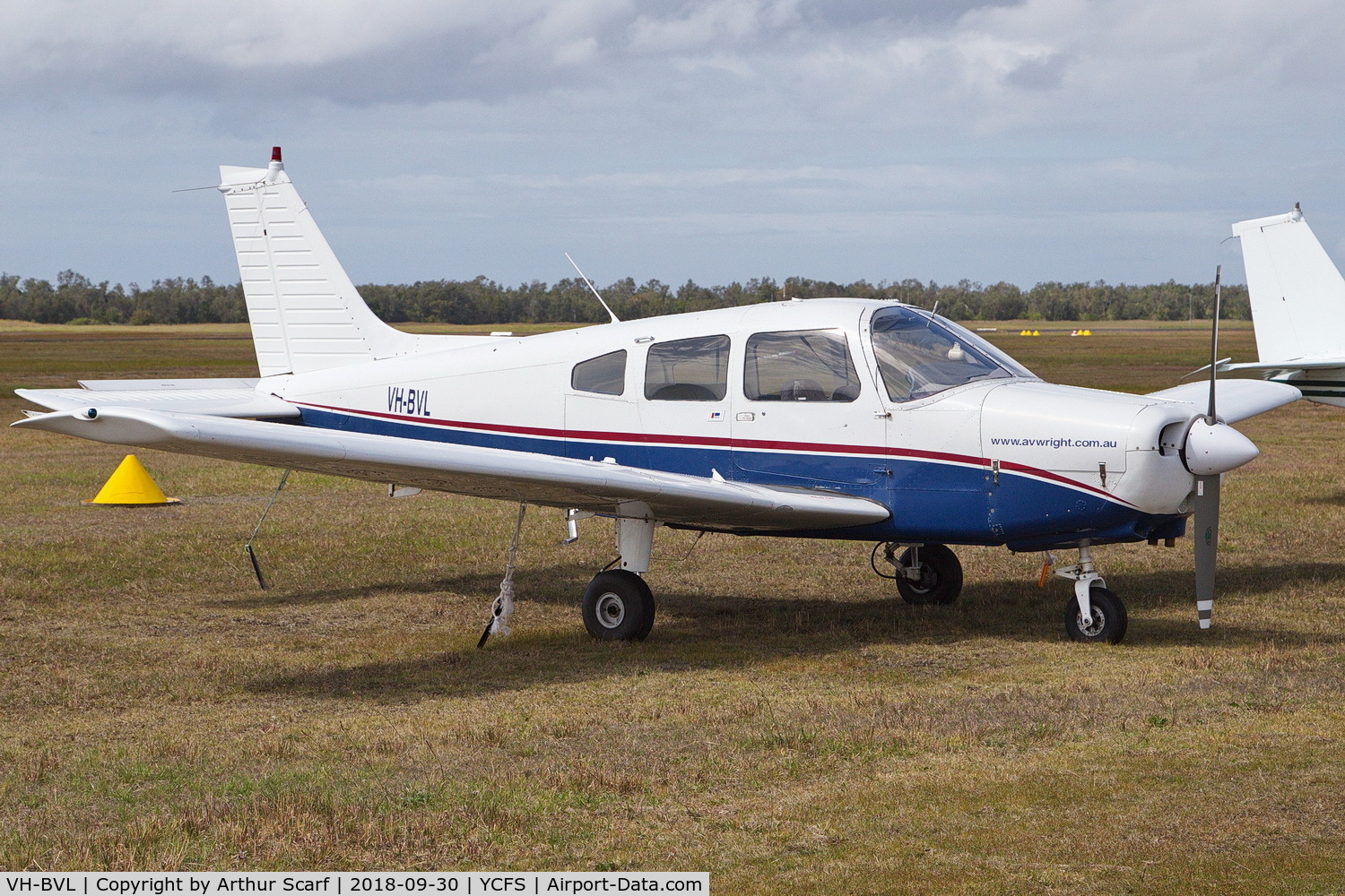VH-BVL, 1979 Piper PA-28-161 C/N 28-8016232, Coffs Harbour Airport 2018