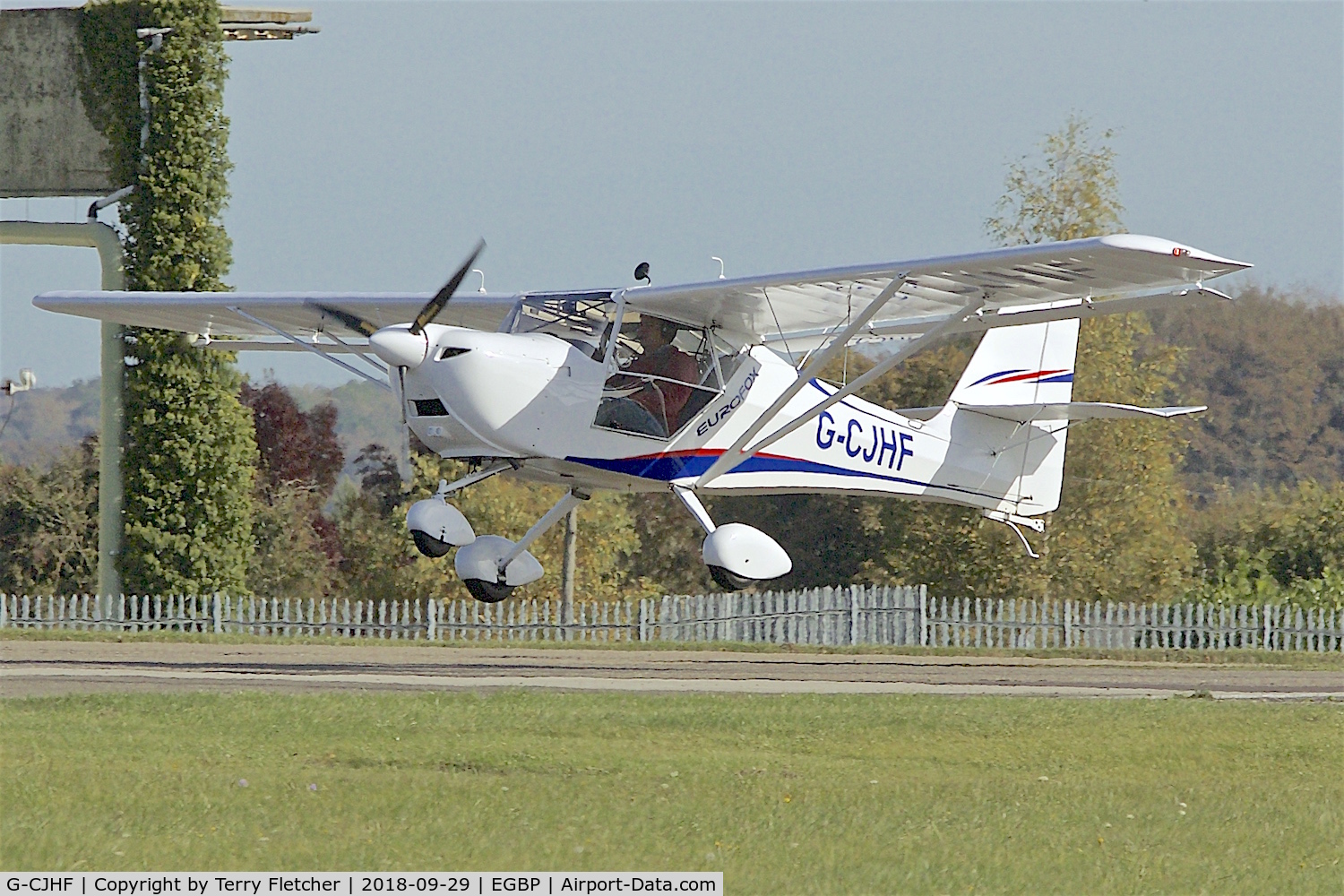 G-CJHF, 2016 Aeropro Eurofox 912(iS) C/N LAA 376-15399, During 2018 Cotswold Revival at Kemble