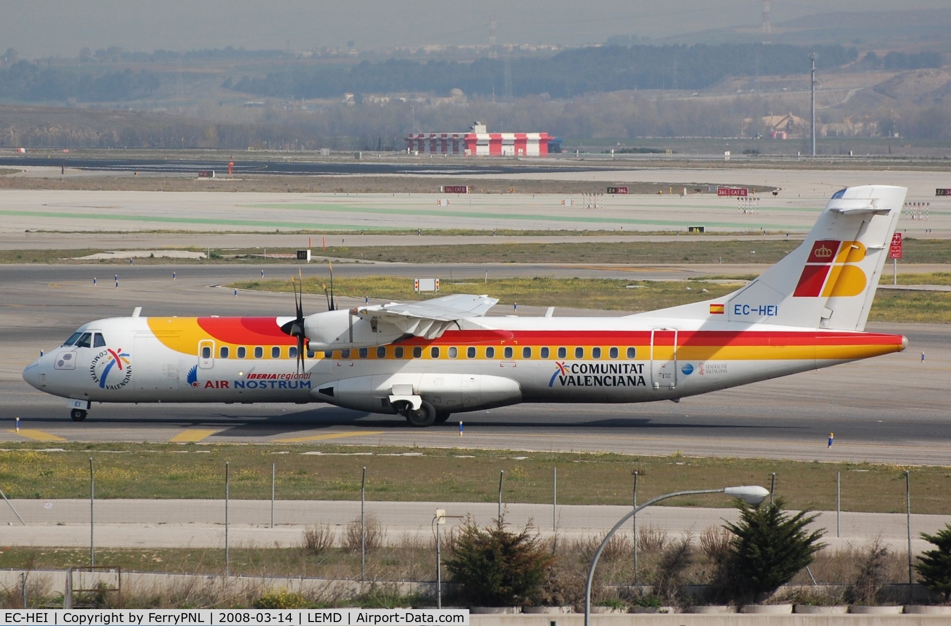 EC-HEI, 1998 ATR 72-212A C/N 570, Iberia/Air Nostrum ATR72