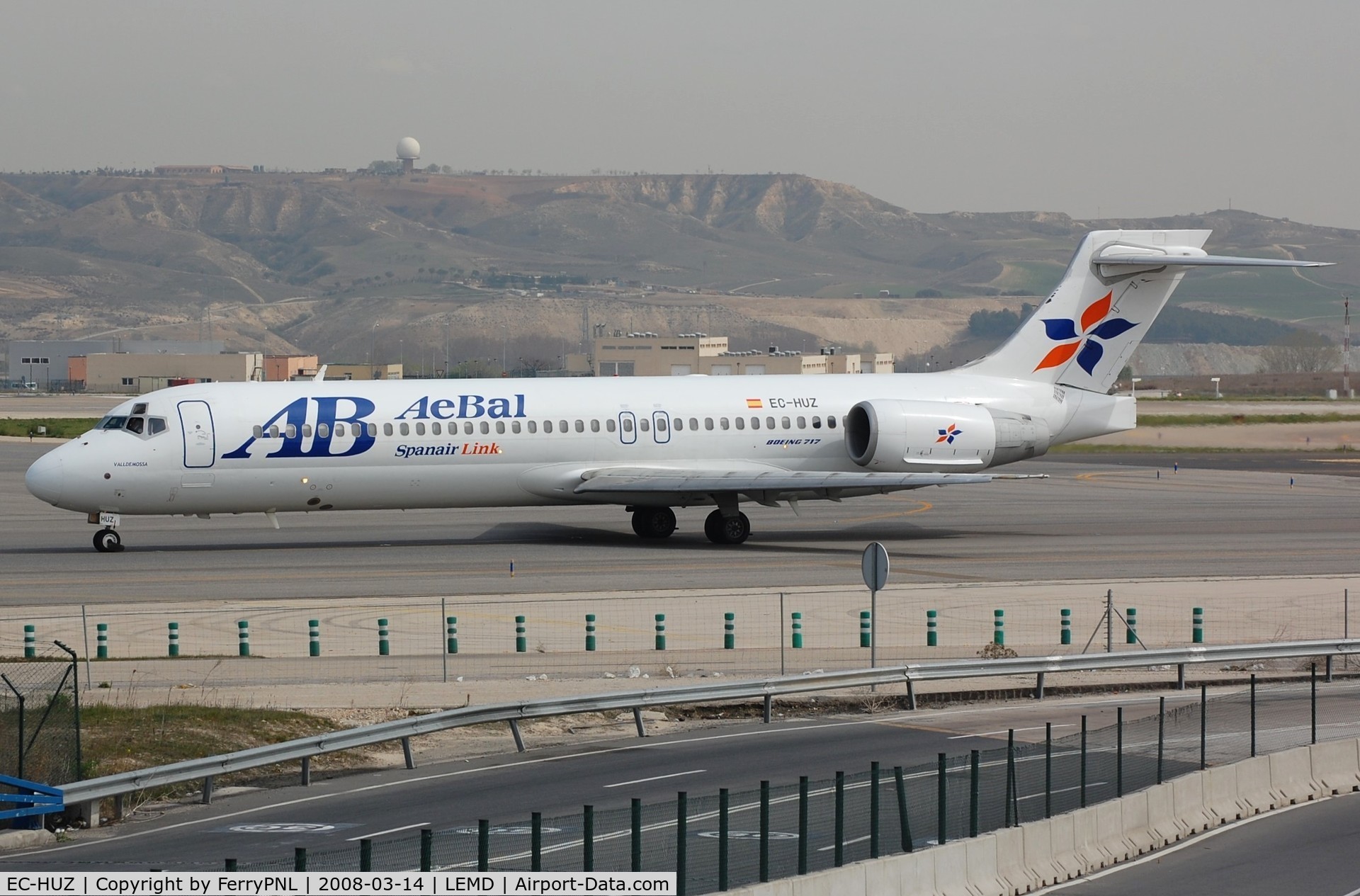 EC-HUZ, 2001 Boeing 717-23S C/N 55066, Aebal B717 now operating for Volotea.