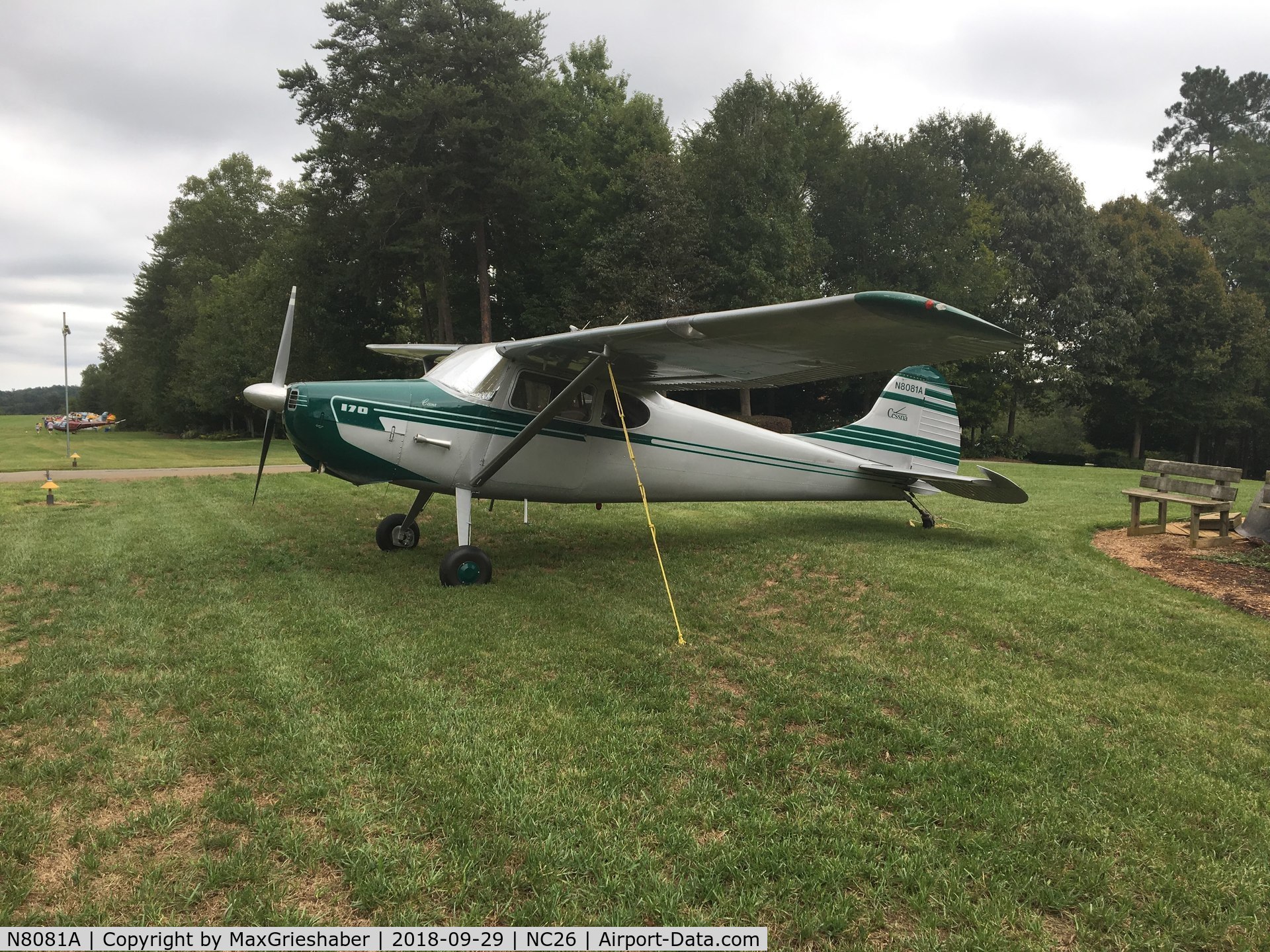 N8081A, 1952 Cessna 170B C/N 20933, N8081A @ NC26
