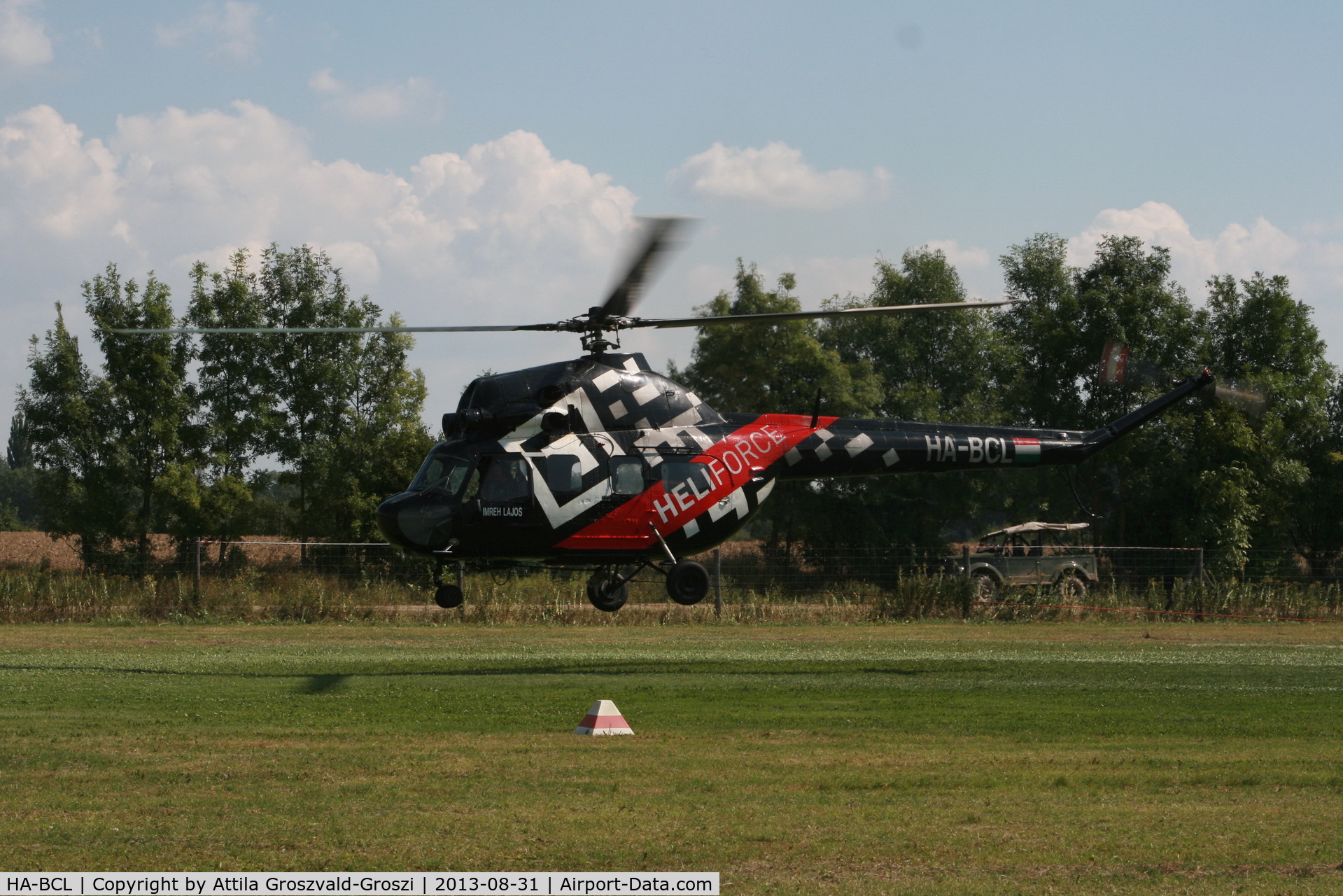 HA-BCL, 1974 Mil (PZL-Swidnik) Mi-2 C/N 563820114, II. Cirrus-Hertelendy Aviator's Weekend , Hertelendy Castle Airfield Hungary