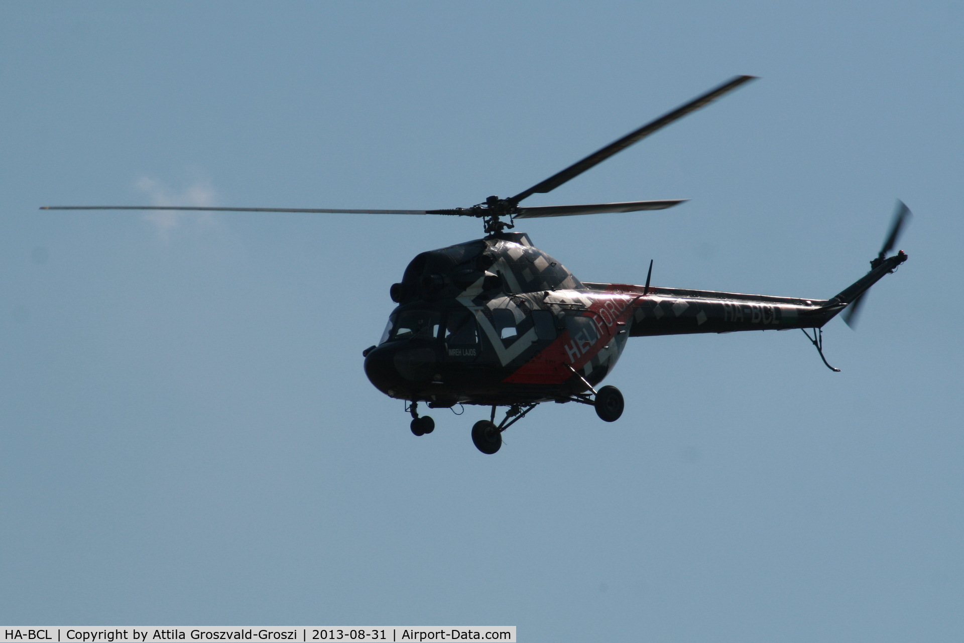 HA-BCL, 1974 Mil (PZL-Swidnik) Mi-2 C/N 563820114, II. Cirrus-Hertelendy Aviator's Weekend , Hertelendy Castle Airfield Hungary