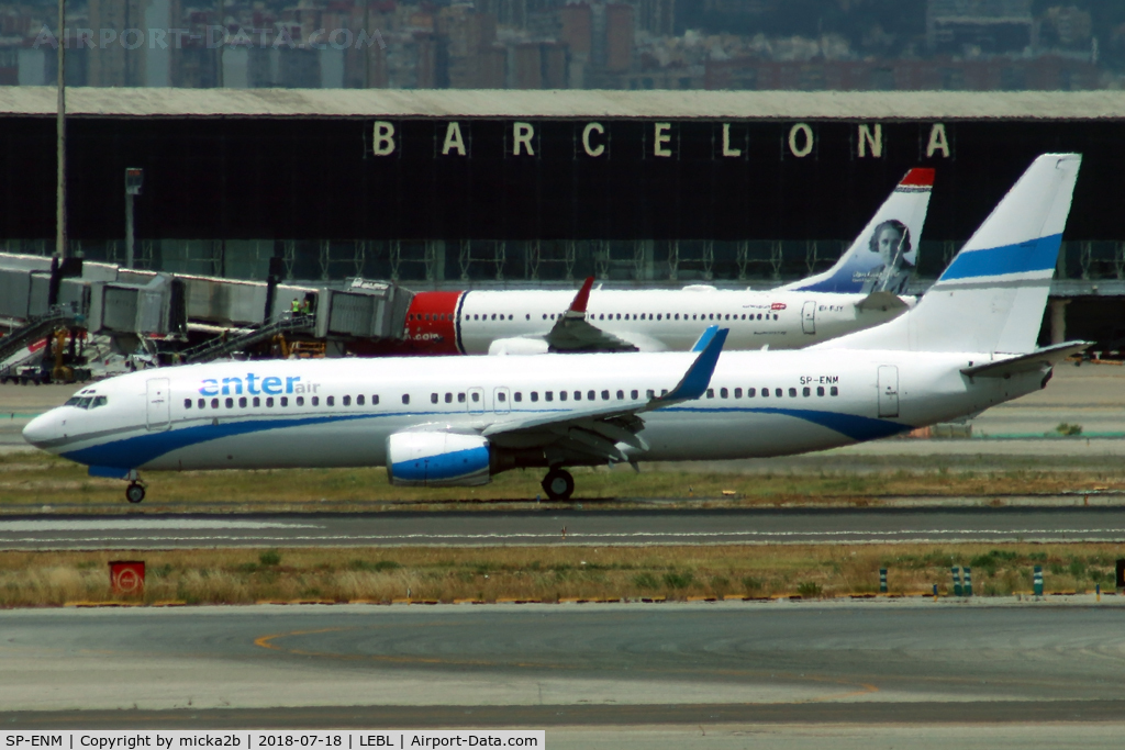 SP-ENM, 2003 Boeing 737-8CX C/N 32367, Taxiing