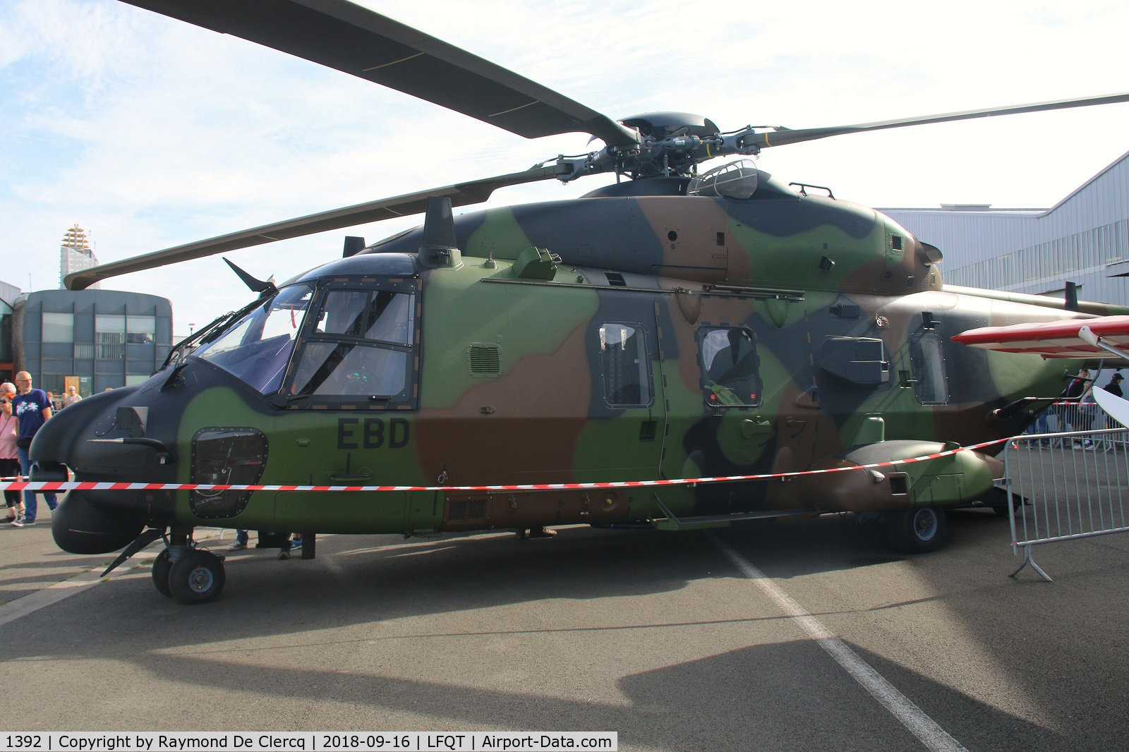 1392, 2018 NHI NH-90 TTH Caiman C/N 1392, Flandre Lys Airshow at Merville.