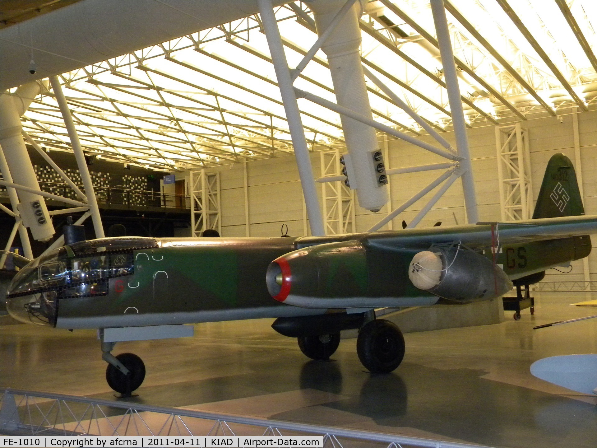 FE-1010, 1944 Arado Ar-234B-2 Blitz C/N 140312, STEVEN F. UDVAR-HAZY CENTER
