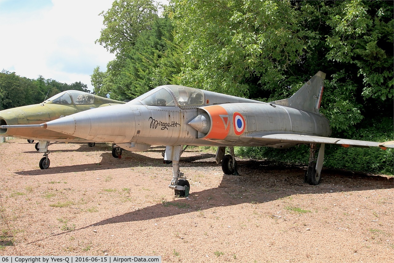06, 1959 Dassault Mirage IIIA C/N 06, Dassault Mirage IIIA, Savigny-Les Beaune Museum