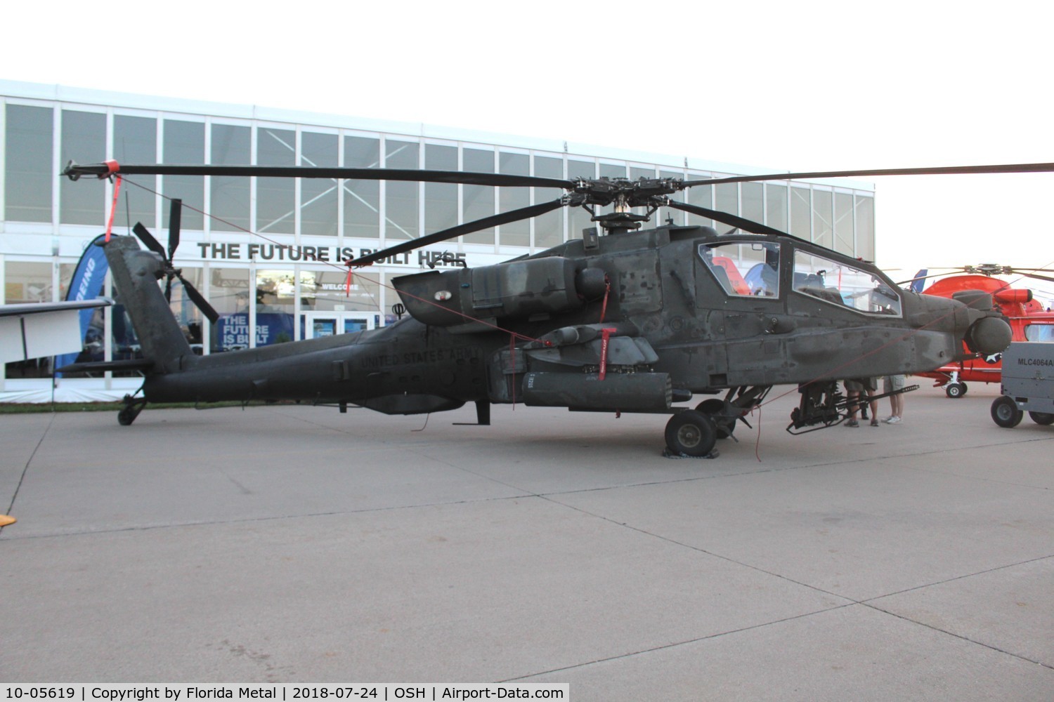 10-05619, 2010 Boeing AH-64D Apache C/N PVD619, AH-64D