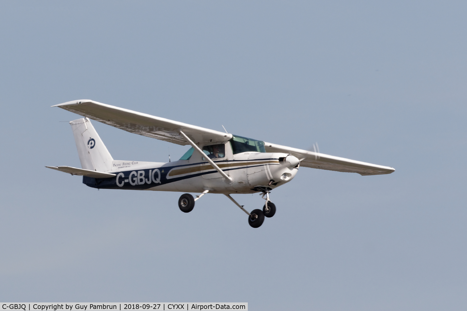 C-GBJQ, 1979 Cessna 152 C/N 15283892, Landing