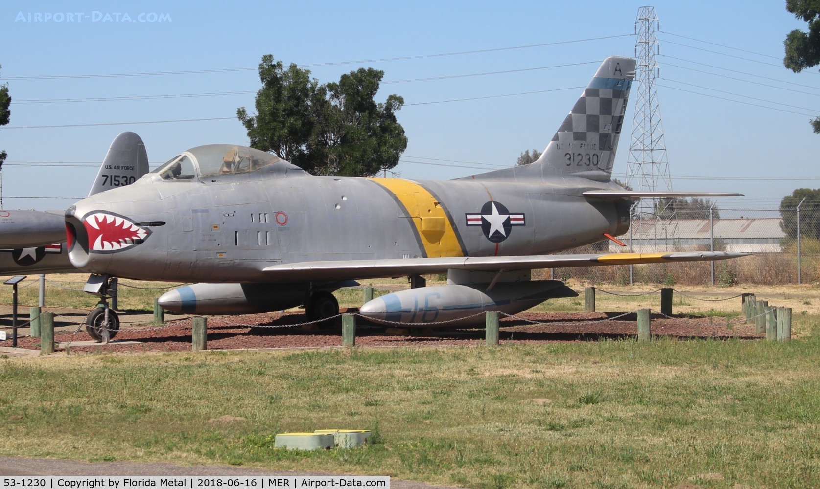53-1230, 1953 North American F-86H Sabre C/N 203-2, F-86H