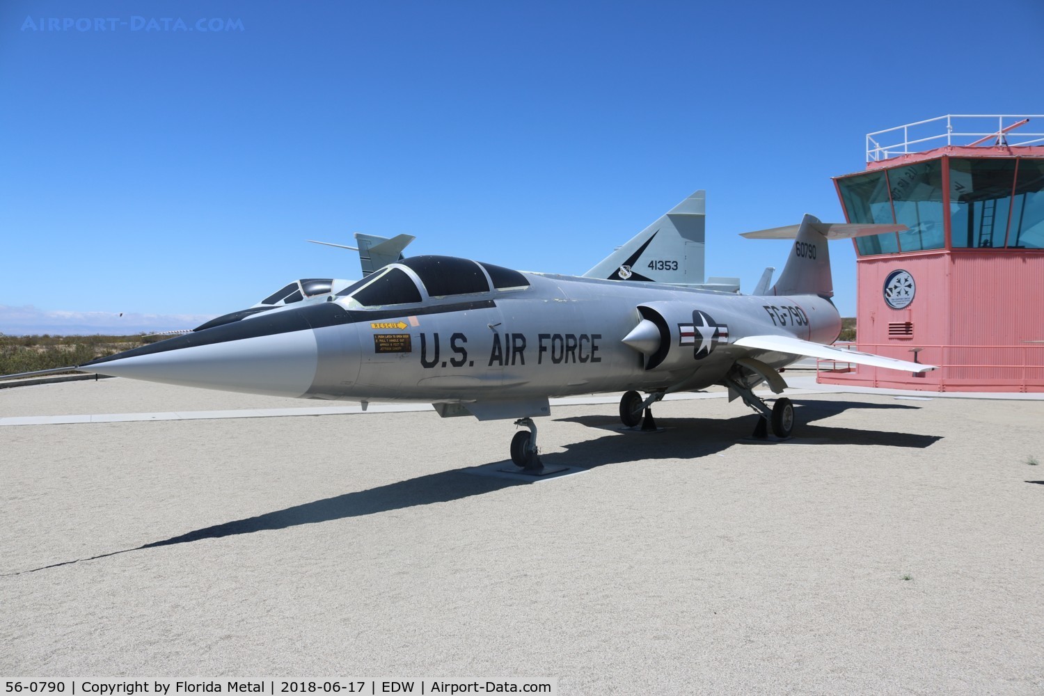 56-0790, Lockheed F-104A Starfighter C/N 187-1078, F-104A